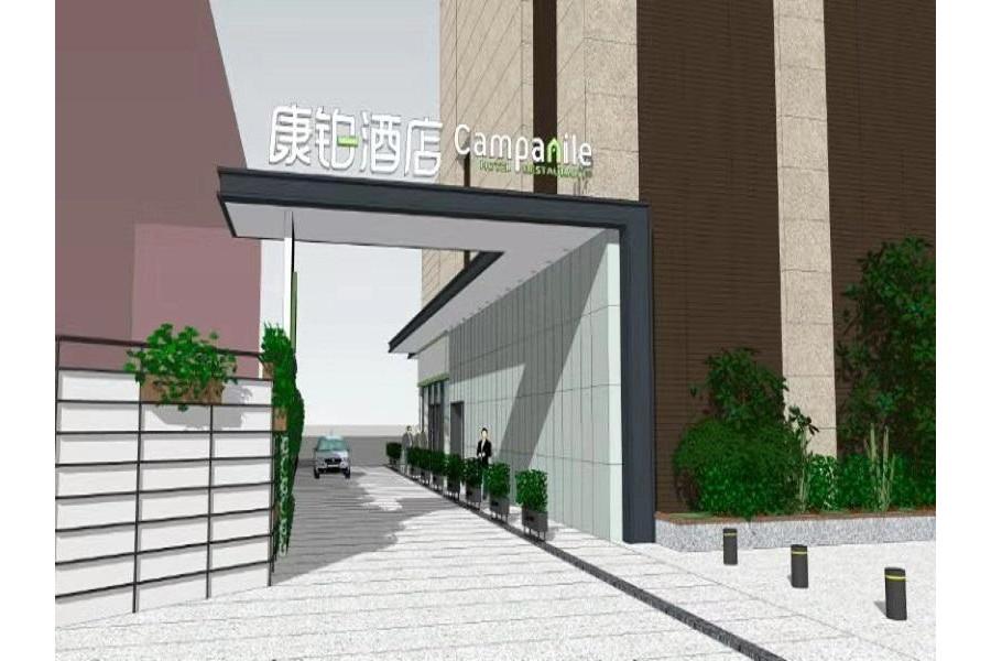 Campanile Hotel Wuhan Zhongnan Road Metro Station Esterno foto